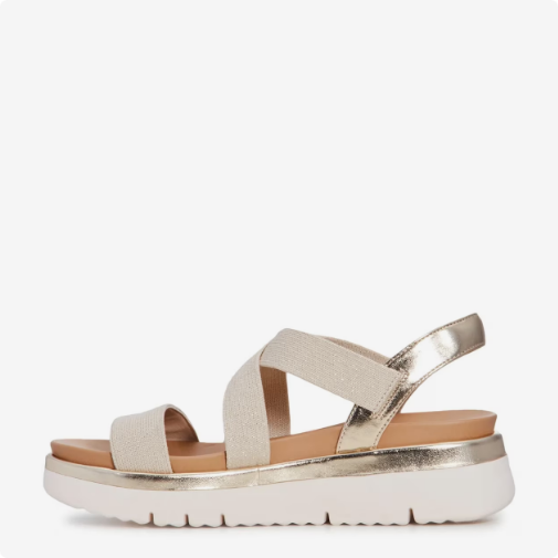 Women\'s Kelly & Katie Pem Sandal - Light Gold