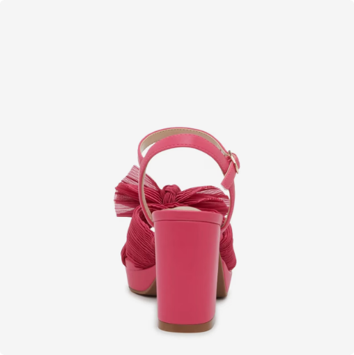 Women\'s Kelly & Katie Heather Platform Evening Sandal - Fiery Pink