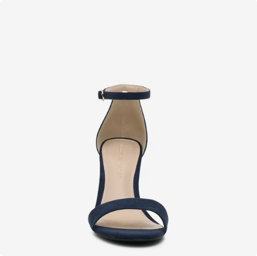 Women\'s Kelly & Katie Hailee Dress Wide Width Sandal - Navy