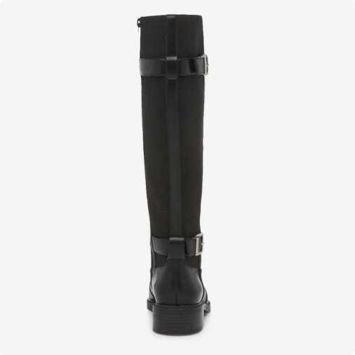 Women\'s Kelly & Katie Women\'s Sham Knee High Riding Boot - Black