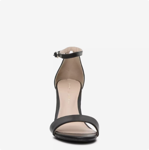 Women\'s Kelly & Katie Hailee Dress Wide Width Sandal - Black Wide