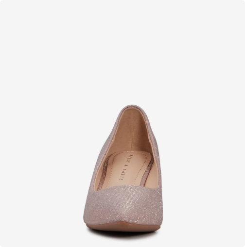 Women\'s Kelly & Katie Ainsley Pump - Rose Gold Special Glitter