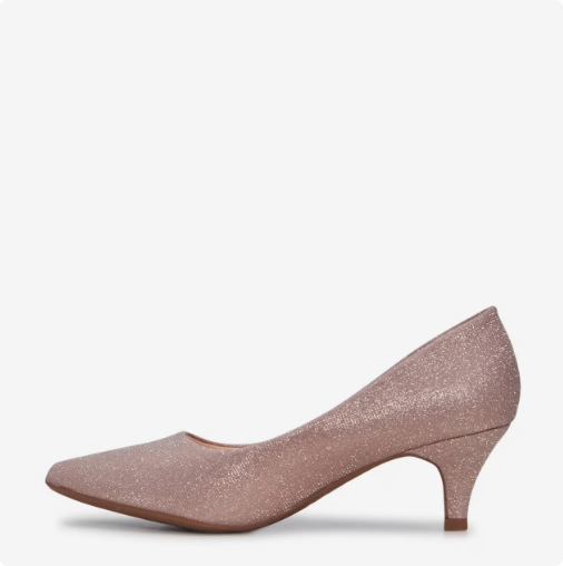 Women\'s Kelly & Katie Ainsley Pump - Rose Gold Special Glitter