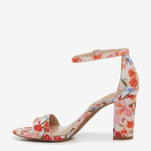 Women\'s Kelly & Katie Hailee Dress Sandal - Pink/Multi-Colour