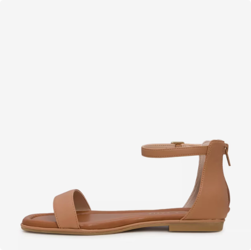 Women\'s Kelly & Katie Nymie Wide Width Sandal - Latte Wide