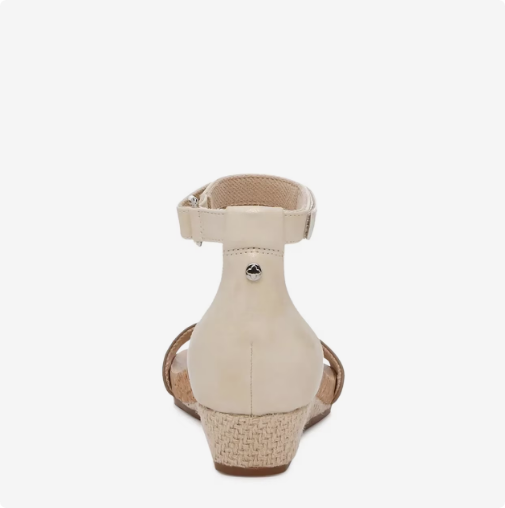 Women\'s Kelly & Katie Neriah Wedge Sandal - Taupe Nubuck Wide
