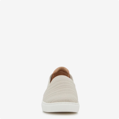 Women\'s Kelly & Katie Women\'s Estarr Slip-On Sneaker - Taupe Lurex Wide