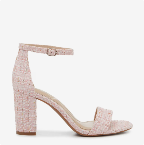 Women\'s Kelly & Katie Hailee Dress Wide Width Sandal - Rose Wide
